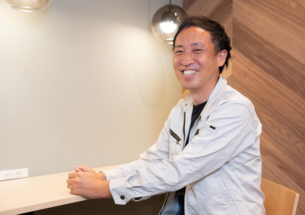 現場で働く施工管理士のO.Sさん