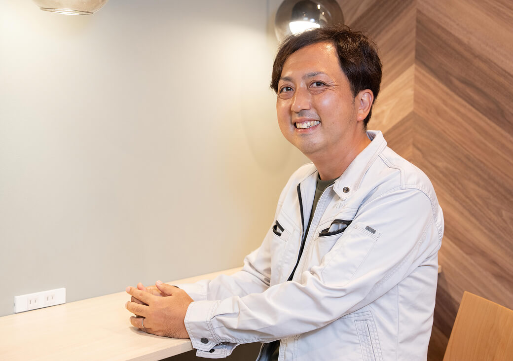 現場で働く施工管理士のK.Sさん